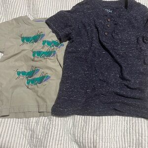 2 short sleeve shirts size 3T